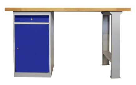 Dílenský stůl s podstavným kontejnerem CE20_TMR1P