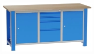 Dílenský stůl s vloženými kontejnery SD41722