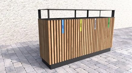 Koš na tříděný odpad Lamela IV - 3