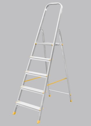 Hliníkové schůdky jednostranné Eurostyl 915