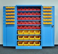 Dílenská skříň Kovos s plastovými boxy SPZ_11_0003_C_VAR_3