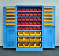 Dílenská skříň Kovos s plastovými boxy SPZ_11_0003_C_VAR_3