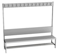 Šatnová lavice LAV 20V - šířka 2000 mm