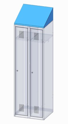 Šikmá stříška XKS25 - šířka 250 mm