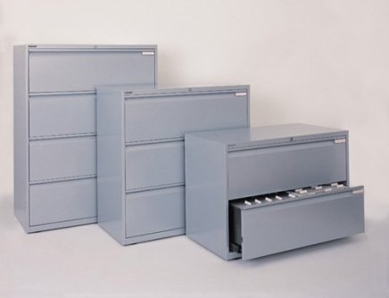 Kovová kartotéka čtyřzásuvková SYCI08/40/0/4 - 1