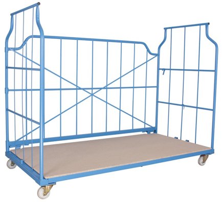 Stohovatelný pojízdný kontejner Universal Corlette® uc-240.500