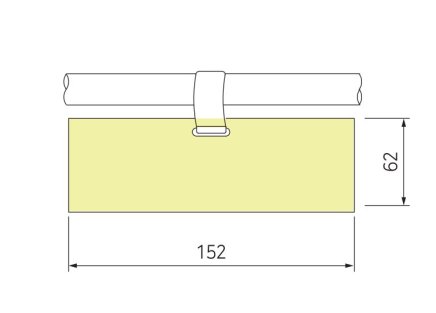Závěsná kapsa na štítek NP-0152 - 2
