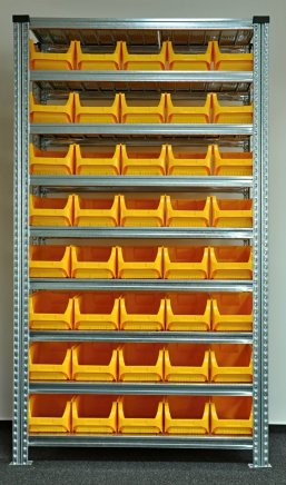 Regál s plastovými boxy 877851017 (7 modelů)