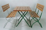 Zahradní set - 2x lavička Berta, 1x stůl Klasik