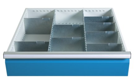 Kovové dělení zásuvek 138BLH100A - 4