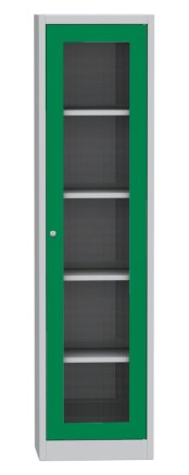 Skříň se skleněnými dveřmi Kovos SPS S5A - 5