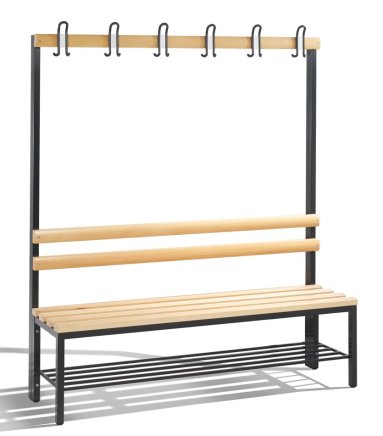 Šatnová lavice s botníkem CP 8051-110 - šířka 1500 mm
