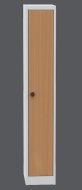 Šatní skříňka s lamino dveřmi BAS 31AL