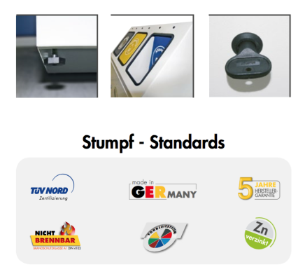 Odpadkový koš na tříděný odpad TRIPLEX - 3