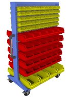 Pojízdný oboustranný panel s vybavením PSZ_22_B_VAR_2