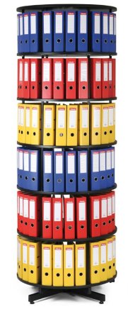 Otočné archivační skříně - 6 pater - 2