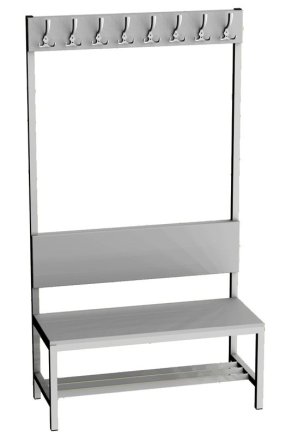 Šatnová lavice LAV 10V - šířka 1000 mm