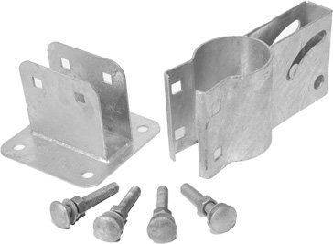 Venkovní zrcadlo s oranžovou sluneční clonou 450 x 600 mm AISI 304 - 3