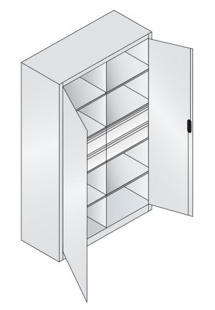 Dílenská skříň CP 8931-3042 - 6