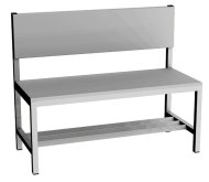 Šatnová lavice LAV 10O - šířka 1000 mm