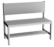 Šatnová lavice LAV 10O - šířka 1000 mm