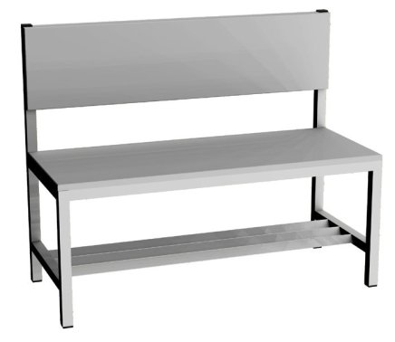Šatnová lavice LAV 10O - šířka 1000 mm