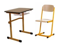 Žákovská souprava Junior - 1x stůl, 1x židle (2 modely)