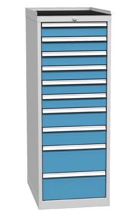 Zásuvková dílenská skříň DPO 04C