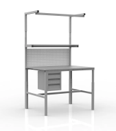 Výškově nastavitelný stůl SPEX hloubky 900 mm (4 modely)