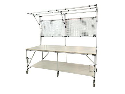 Pracovní stůl na kolečkách s lamino deskou 23080393