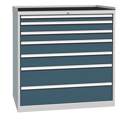 Zásuvková dílenská skříň DPO 07C - 6