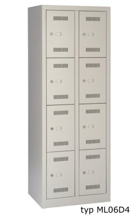 Šatní skříňka BISLEY ML06D4