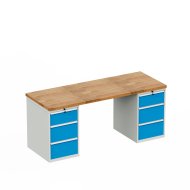 Dílenský stůl s podstavným kontejnerem HD_1533