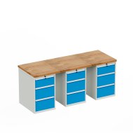 Dílenský stůl s podstavným kontejnerem HD_20333