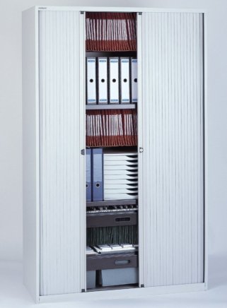 Policová roletová skříň Bisley ET412/19/4S - 6