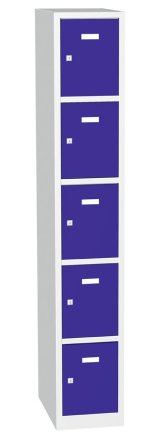 Kovová skříň s uzamykatelnými boxy typ A8135