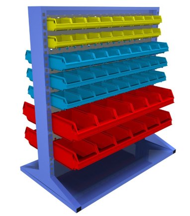Stacionární oboustranné panely s vybavením malé (6 modelů)