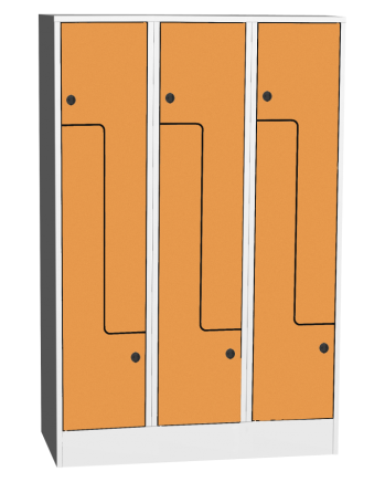 Šatní skříňka s HPL dveřmi typ SZS 43AH - 2