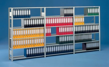 Zásuvný kancelářský regál COMPACT základní - typ 77648