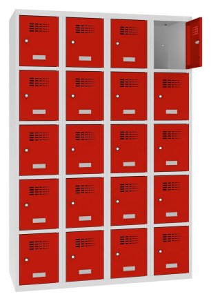 Šatní skříň dělená Sus 345 W šířka 1200 mm - 4