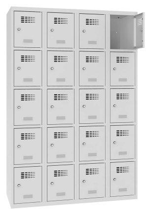 Šatní skříň dělená Sus 345 W šířka 1200 mm - 6