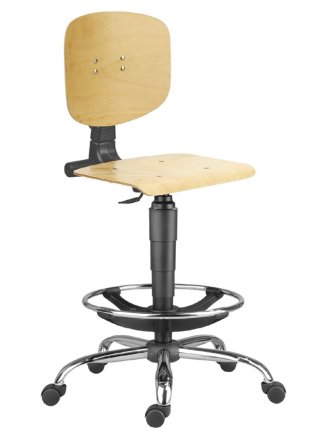 Dílenská židle typ 1290 L MEK - 3
