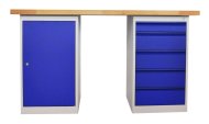 Dílenský stůl s podstavným kontejnerem CE15_5D
