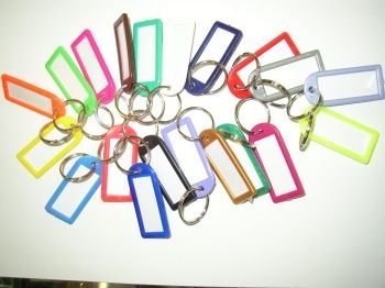 Identifikační štítek na klíče - balení 20 ks