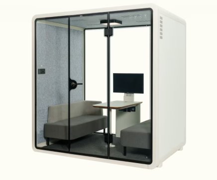 Akustický box P4F pro 4 osoby s nábytkovým setem