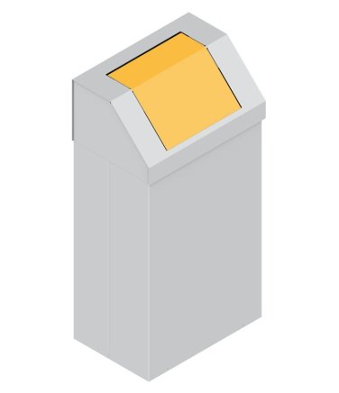 Odpadkový koš typ KOS 1269 - 6