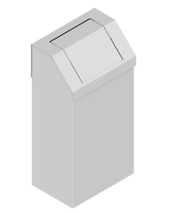 Odpadkový koš typ KOS 1269 - 2