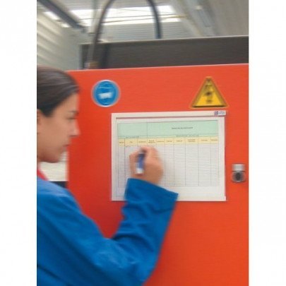 Magnetický zapisovací rámeček A4 zelený - 3