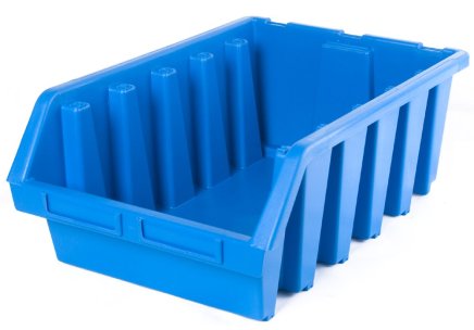 Plastový zásobník Ergobox 5 - barva modrá