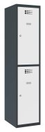 Šatní skříň kovová Sus 412 W šířka 400 mm